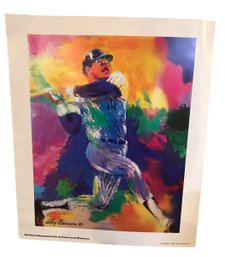 Vintage Leroy Neiman Reggie Jackson Print