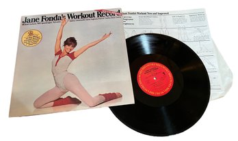 Jane Fonda's Workout Record With Original Booklet