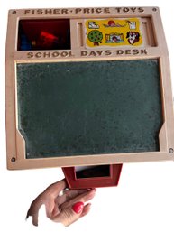 Vintage 1970's Fisher Price School Days Desk