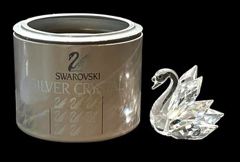 Small Swarovski Six Wing Crystal Swan