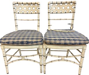 Pair Of Mid Century Chairs Designed By Bernie Burge 18' X 17' X 34'
