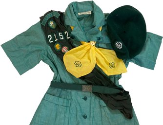 Incredible 1950's Girl Scout Uniform Troop 2152!