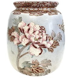 Vintage Japanese Hand Painted Moriage Vase (AA)
