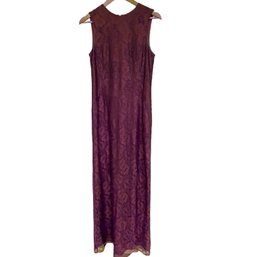 Rimini By Shaw Burgundy Gown
