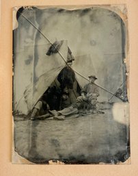 Civil War Ambrotype Photograph 1862- Thomas Johnson Newton CT