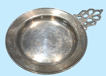Sterling Handled Plate 3.96 OZT