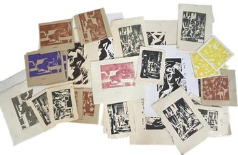 Collection Of Linotype Prints By Shayna T Blum