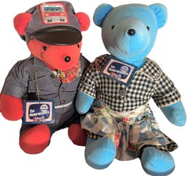Two Vintage VIB Bears  - ' Alice & Ralph Kranbear' By The North American Bear Company
