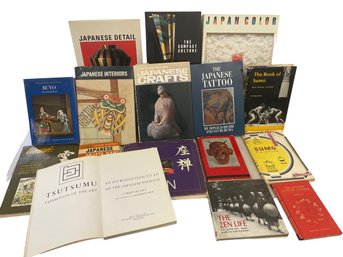 Collection Of Books On Japanese Culture