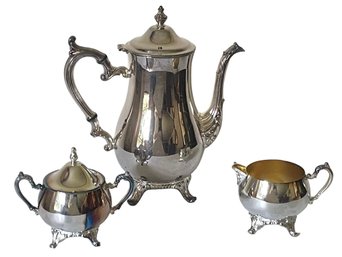 Vintage Silver Plated Oneida Coffee Service