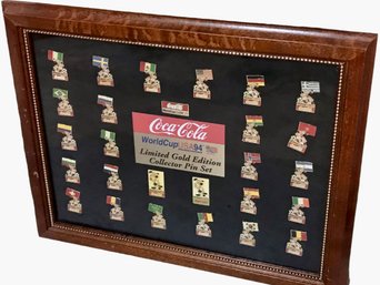 COCA COLA World CUP 1994 Gold Edition Pin Collection