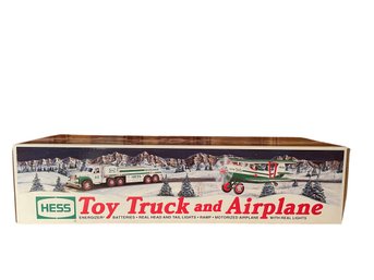 Vintage Hess Truck & Airplane- New In Box