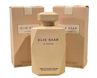 Two ELIE SAAB Le Parfum Scented Shower Cream (95)