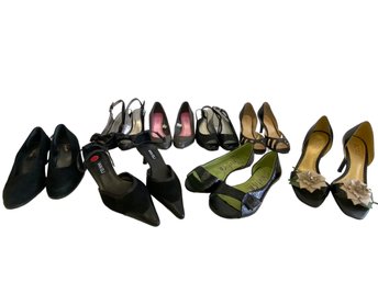 Eight Pairs Of Womens Shoes Size 7.5 (G)