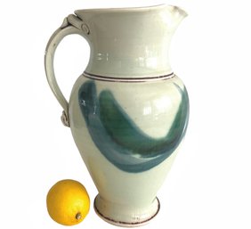 Hand Thrown Edgecomb Pottery Pitcher