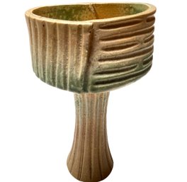 Vintage Japanese Studio Pottery Ikebana Vase