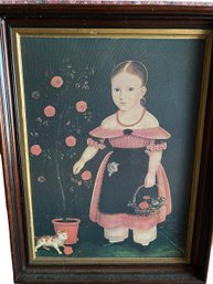 Framed Victorian Painting