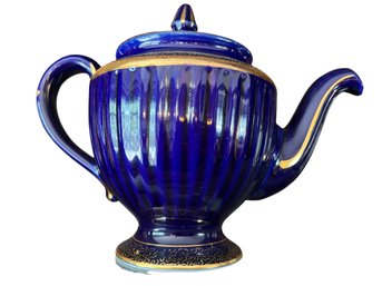 Hall Cobalt Blue Tea Pot