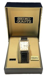 Vintage SEIKO Mens Quartz Watch In Original Box