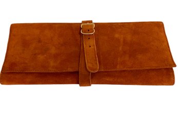 Suede Jewelry Roll - Made In England