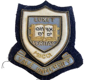 Yale University Embroidered Emblem