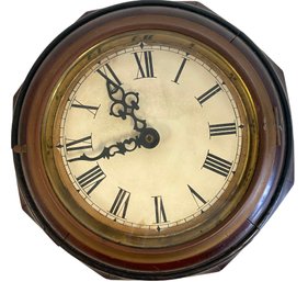 Antique Octagon One Day Lever Clock - Nashua Clock Co.