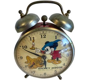 Vintage Walt Disney Productions 'Mickey Mouse -Sorcerer's Apprentice' Alarm Clock