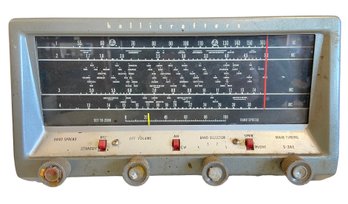 Vintage Hallicrafters S-38E Ham Radio Communication Receiver
