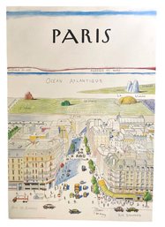 Poster 'Paris, After Steinberg' By J. S. Faber