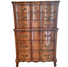 Mid Century French Provincial Tall Dresser