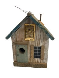 Adorable Little Cabin For The Birds To Make A House In