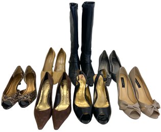 Seven Pairs Heels - Pumps And Boots (D)