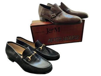 Johnson & Murphy & Ferrari Mens Loafers. Size 8 1/2