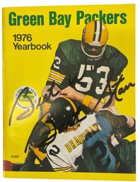 Bart Starr Autographed 1976 Green Bay Packers Program