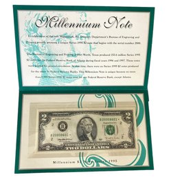 Millennium Two Dollar Note