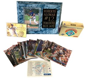 Collection Of Roberto Alomar  1992-94 Baseball Cards -Toronto Blue Jays.- Hall Of Fame