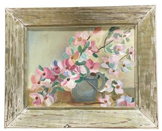 Vintage Painting 'Magnolias' (C-8)