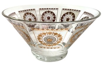 MCM Georges Briard 'Crown And Shield' Salad / Chips Bowl