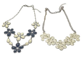 Two Flower Power Necklaces