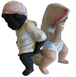 Antique 'Potty Babies' Porcelain Figurine
