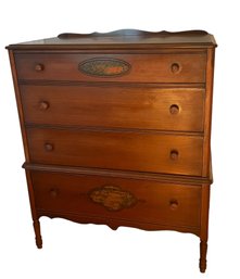 Fine Antique Highboy Dresser By Hespeler Furniture - Appraised Value $900