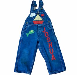 Darling Customized Vintage OshKosh B'Gosh Children's Overalls