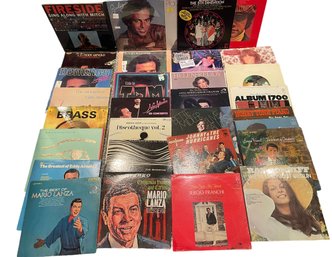 Lot Of 31 LPs - Vocalists, Disco, 1970s Popular (D)