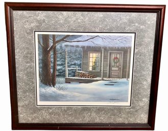 Jim Harrison 'Christmas Eve' Framed And Signed Print