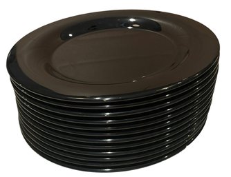 Black Melamine Plates And Platters
