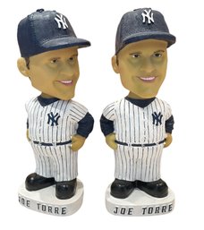 Pair Of NY Yankees Joe Torres Bobble Heads