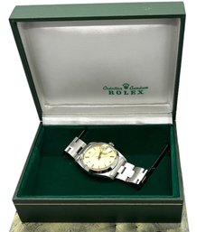 Rolex - Gentlemen's Stainless Steel Precision Watch