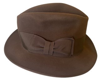 Vintage 1950'S Mens Fedora Hat