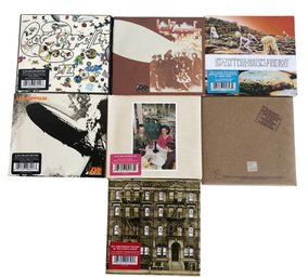 Seven Led Zeppelin CDs - Some Rare
