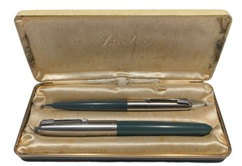 Vintage Parker 41 Fountain Pen &. Mechanical Pencil